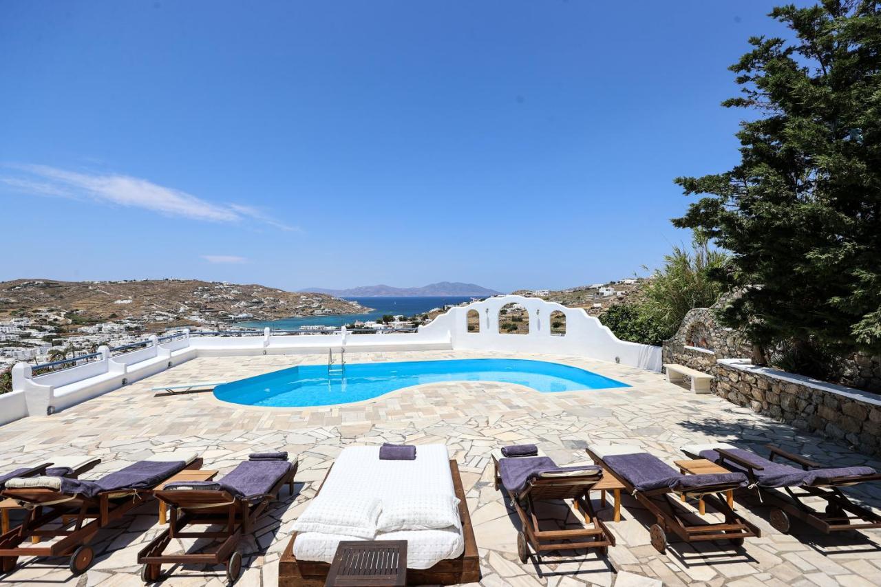 Вилла Mykonos In White Mykonos Town Экстерьер фото